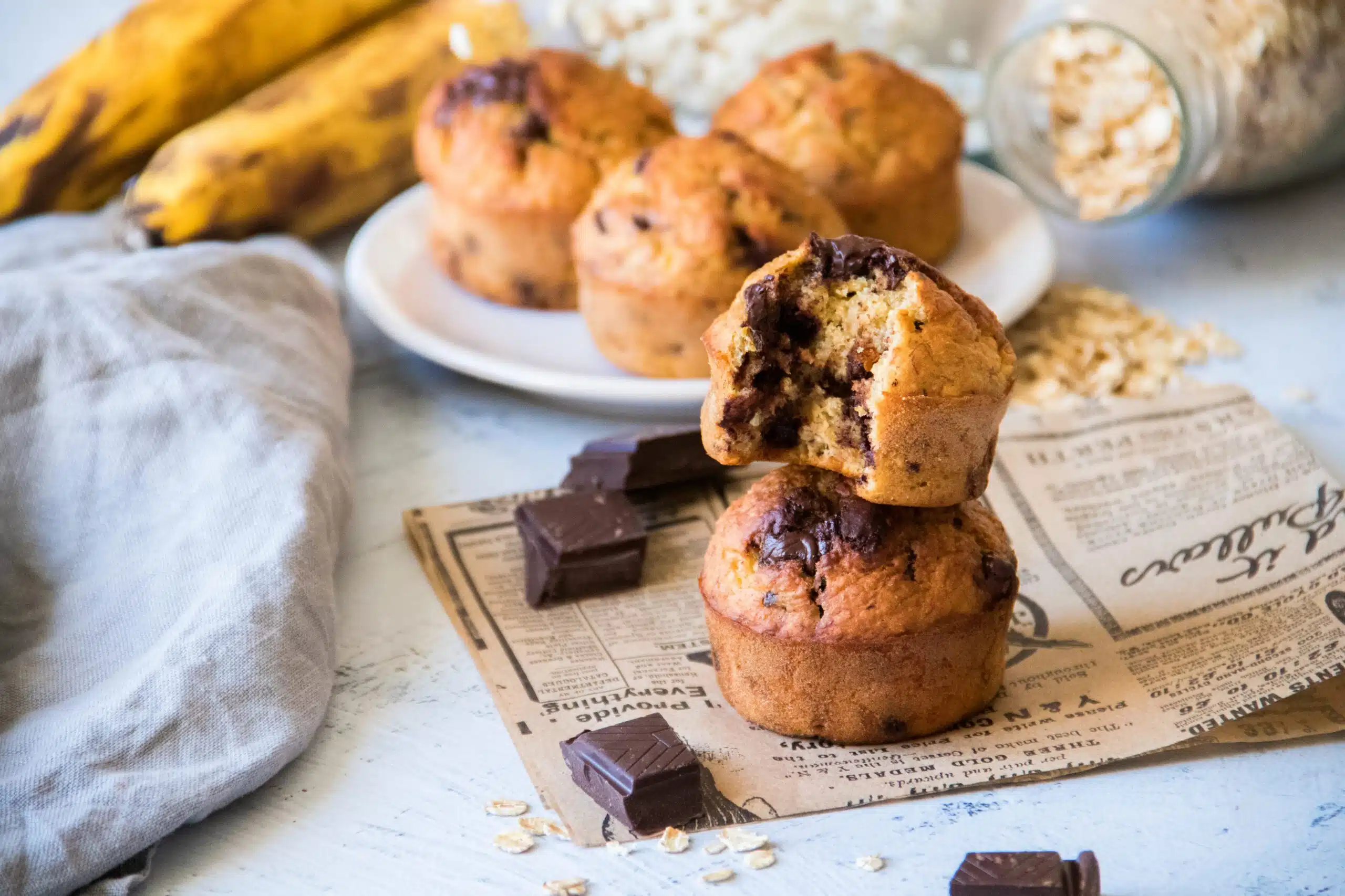 comment-preparer-des-muffins-a-la-banane-healthy-pour-une-collation-energisante