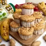 les-muffins-a-la-banane-beurre-de-cacahuete-une-recette-healthy-et-delicieuse