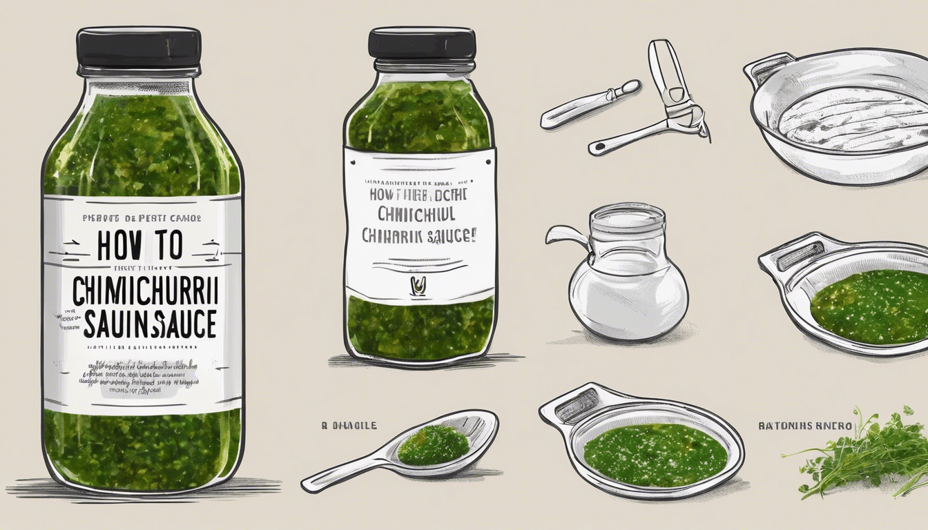 découvrez comment réaliser la sauce chimichurri parfaite en suivant quelques étapes simples pour révéler toute sa saveur et son authenticité.
