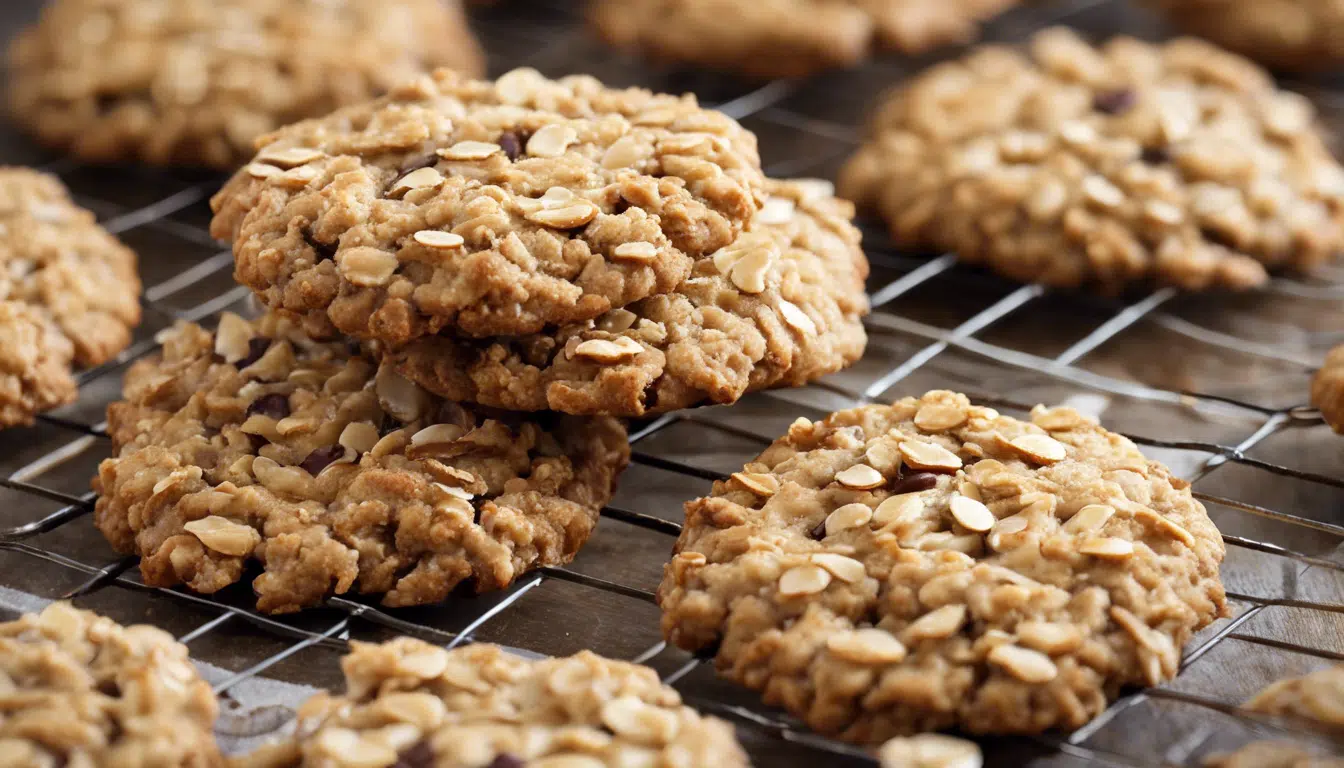 découvrez la recette irrésistible de ces biscuits croustillants aux flocons d'avoine, l'encas sain à ne pas manquer !