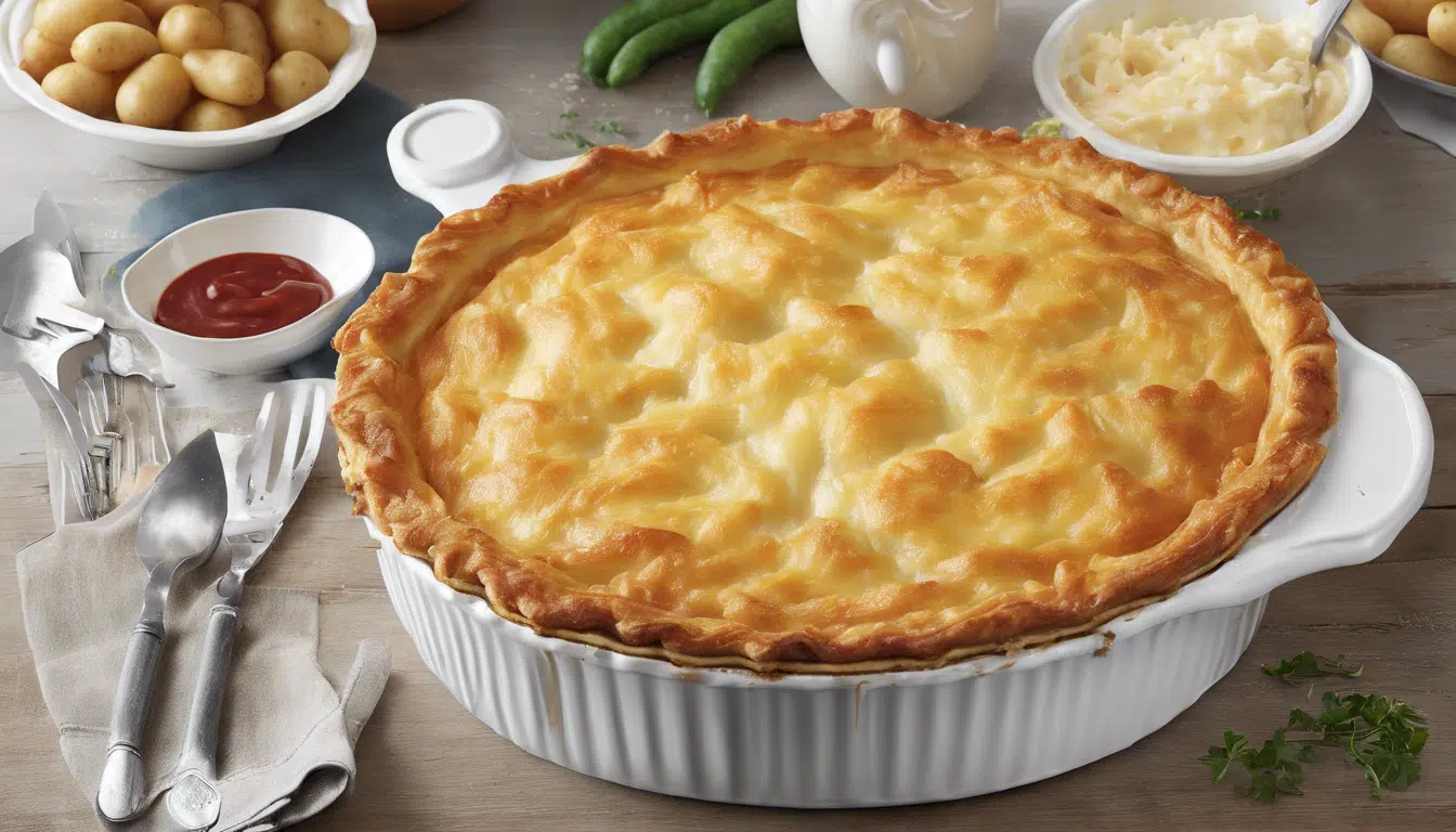 découvrez une recette de tarte aux pommes de terre qui va donner un nouveau souffle à vos repas en semaine !