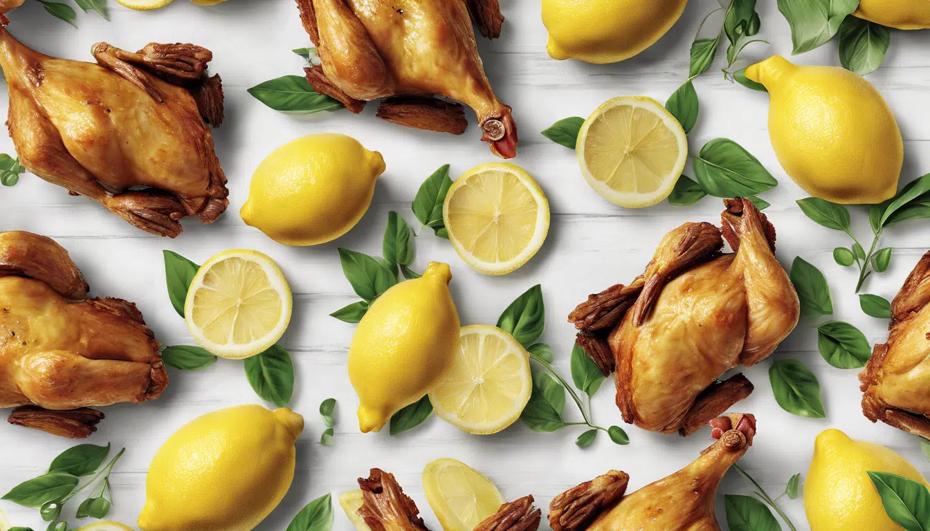 découvrez le délicieux secret de la recette du poulet rôti au citron de marcella hazan et savourez une explosion de saveurs !