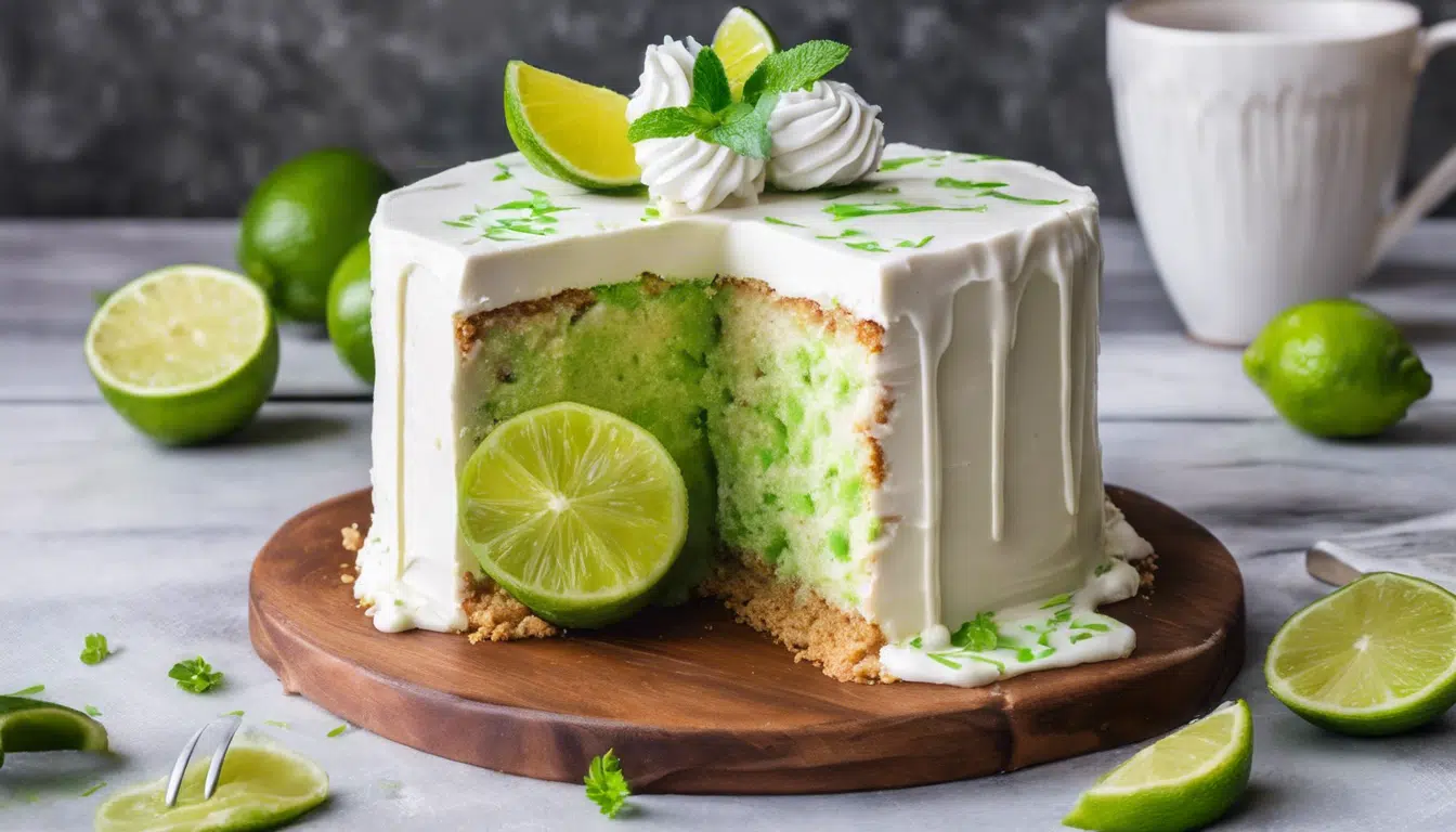découvrez la recette irrésistible du gâteau glacé au citron vert sans cuisson qui fait l'unanimité ! facile à préparer et rafraîchissant, vous allez éblouir vos convives.