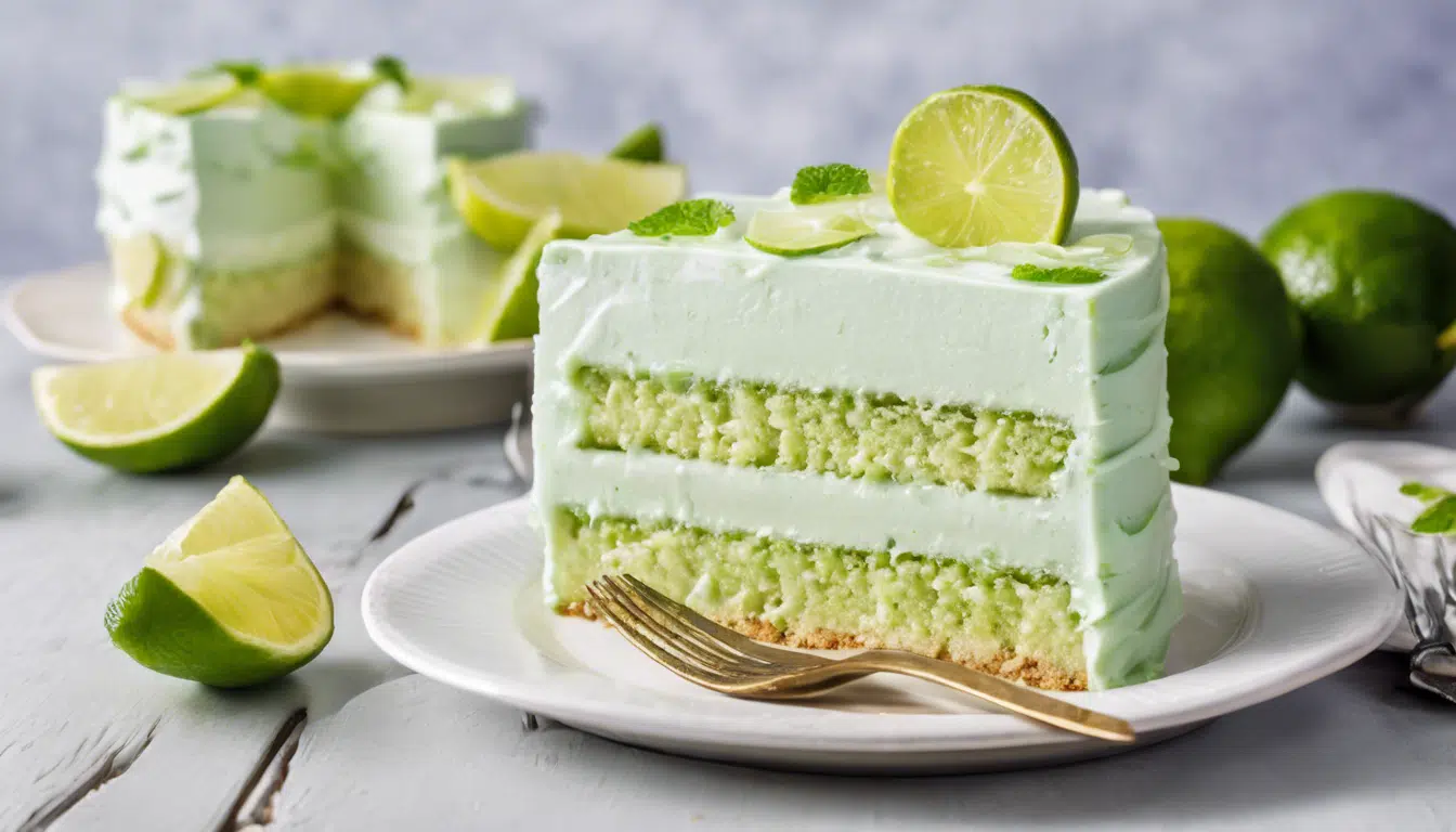 découvrez la recette irrésistible du gâteau glacé au citron vert, sans cuisson, qui fait sensation auprès de tous vos convives. essayez-la dès maintenant !