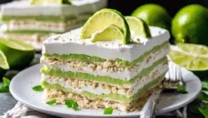 découvrez la recette irrésistible du gâteau glacé au citron vert sans cuisson qui fait l'unanimité ! une douceur froide et acidulée à savourer en toute occasion.