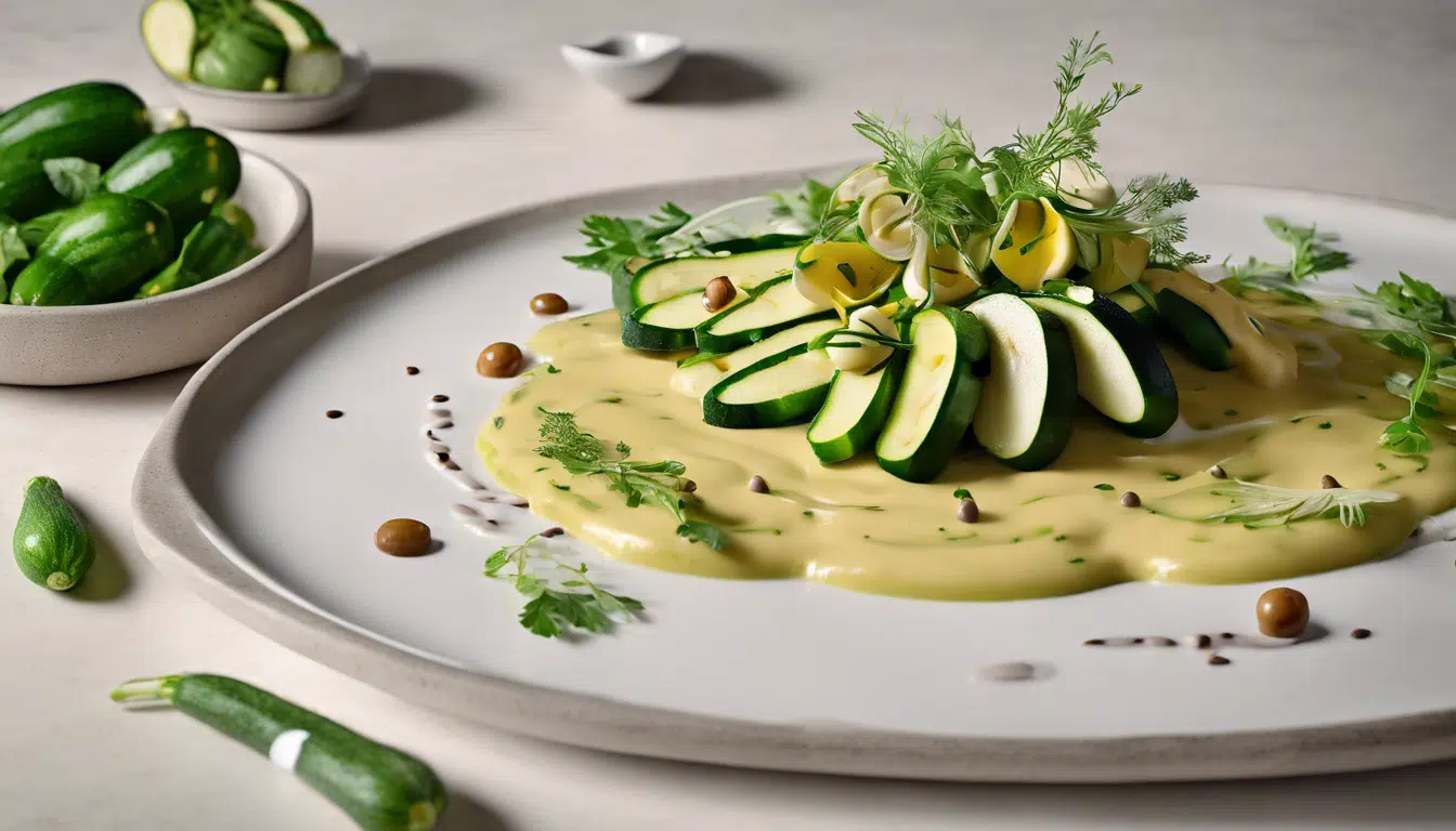 découvrez comment préparer une savoureuse recette de courgettes à la sauce tonnato avec les conseils d'un chef. apportez une touche italienne à votre table en alliant fraîcheur et gourmandise !