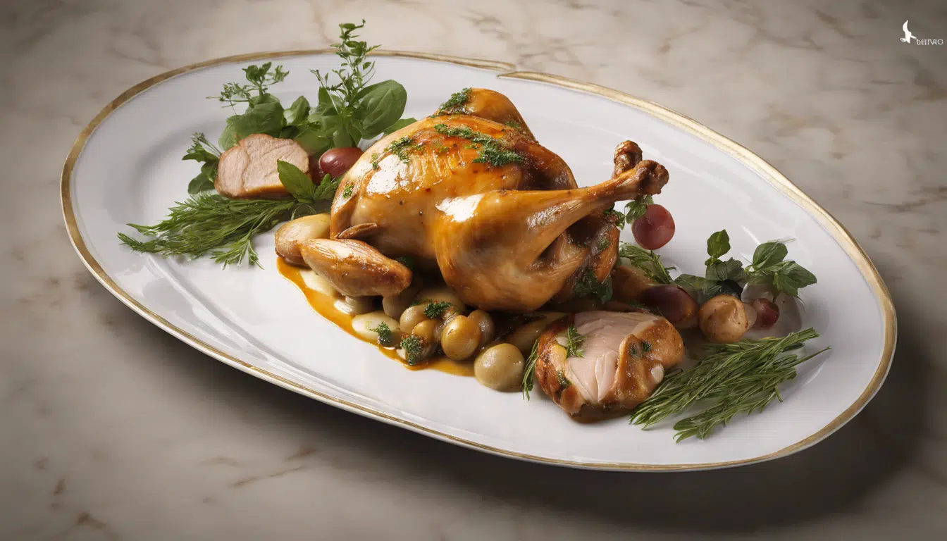 découvrez le poulet gaston-gérard revisité par bretenière, une recette audacieuse qui pourrait bien remporter le titre de meilleure recette de france sur m6 ! plongez dans un univers culinaire où tradition et innovation se rencontrent. ne manquez pas ce plat savoureux, symbole du patrimoine gastronomique français.