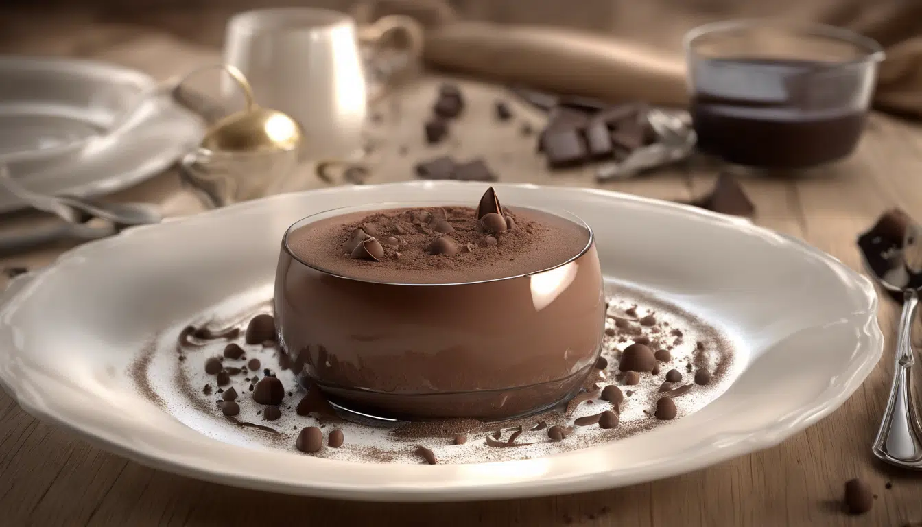 découvrez la délicieuse recette de mousse au chocolat de christophe michalak, parfaite pour tous les amateurs de douceurs. apprenez à réaliser ce dessert incontournable avec des astuces du chef pour une texture onctueuse et un goût inoubliable.