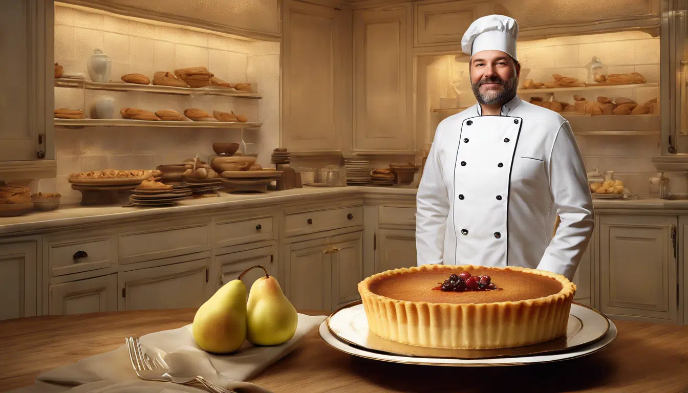 découvrez les secrets de la tarte bourdaloue, révélés par le célèbre chef cyril lignac. apprenez à réaliser cette recette délicieuse alliant poires et amandes, idéale pour épater vos invités et régaler vos papilles.