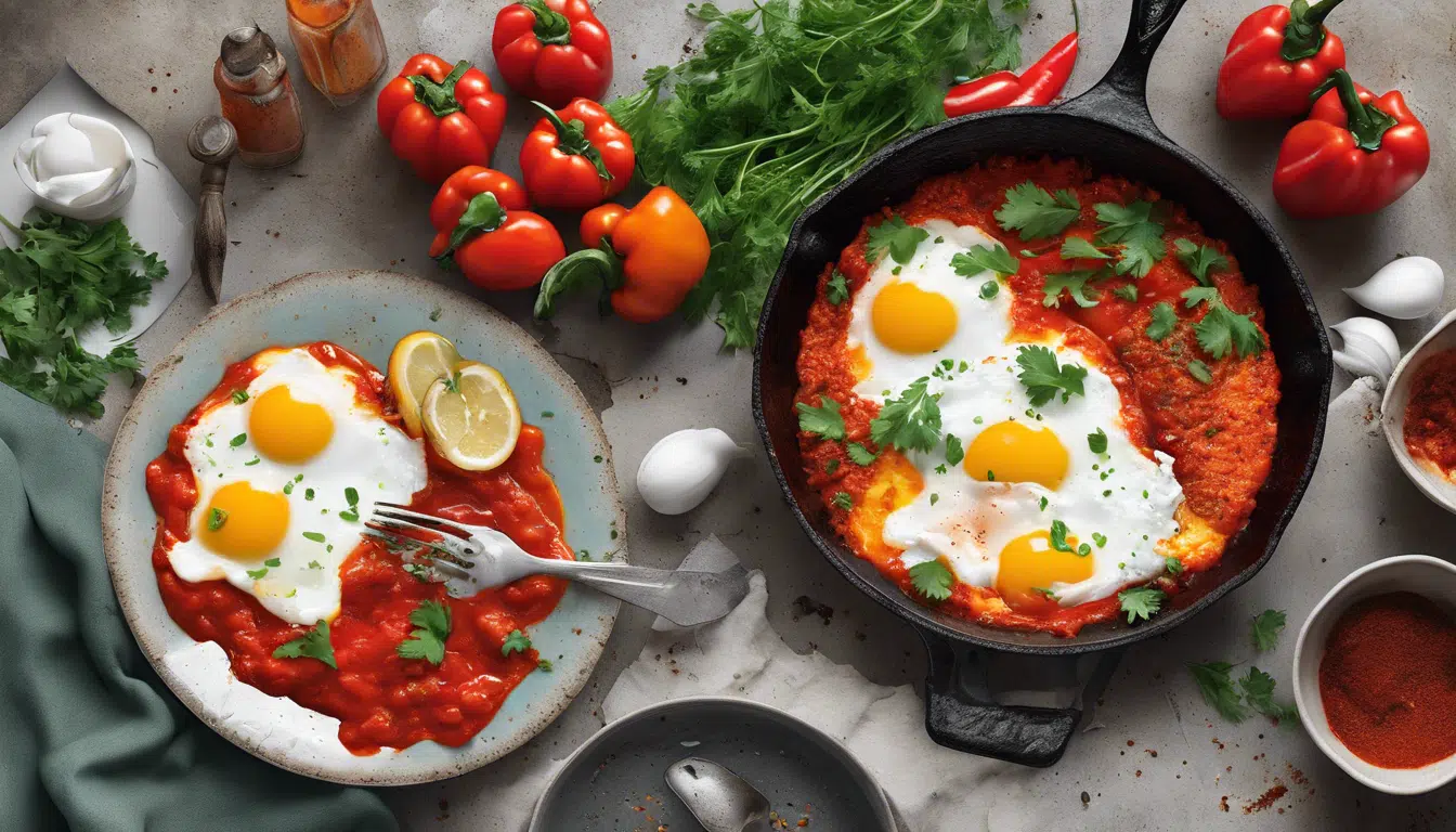 savourez la recette emblématique de chakchouka proposée par le chef yotam ottolenghi. ce plat coloré et riche en saveurs allie légumes frais, épices parfumées et œufs délicatement cuits pour une expérience culinaire inoubliable.