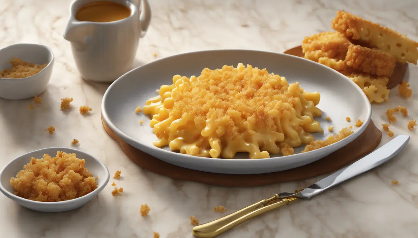 apprenez à préparer des macaronis au fromage croustillants grâce à la recette irrésistible de jonathan garnier. un plat délicieux et réconfortant qui ravira vos papilles en un rien de temps!