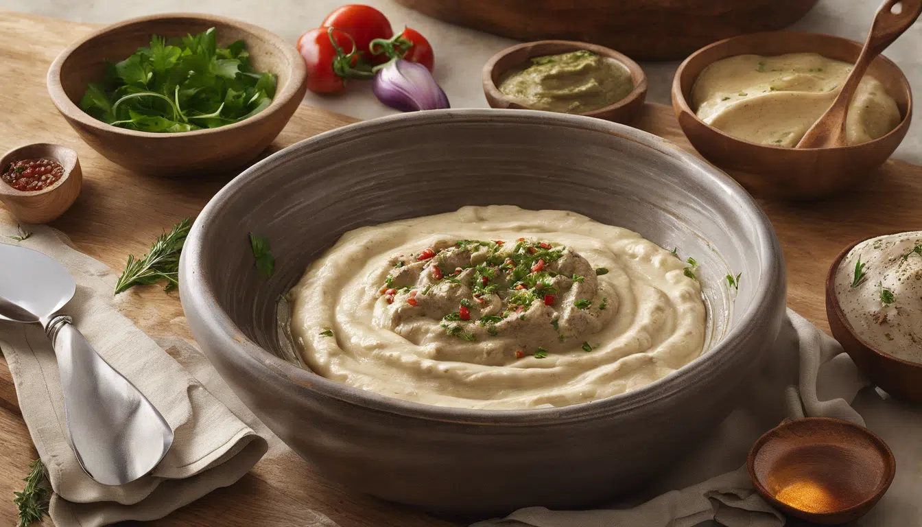 découvrez la recette authentique du baba ganoush, une purée d'aubergine savoureuse, idéale pour vos apéritifs. apprenez à préparer ce plat international avec des ingrédients simples pour régaler vos convives !