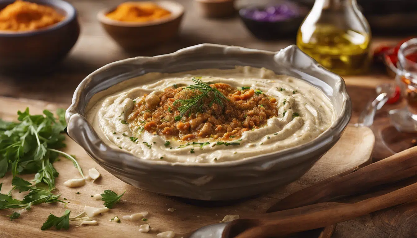 découvrez la recette internationale du baba ganoush, une savoureuse purée d'aubergine. apprenez à préparer ce plat méditerranéen délicieusement crémeux, parfait pour vos apéritifs ou vos repas, et impressionnez vos invités avec des saveurs riches et authentiques.