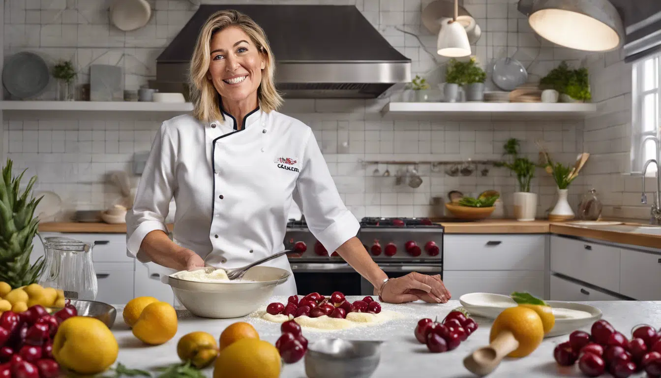 ne manquez pas le grand retour de stéphanie le quellec dans top chef ! découvrez le secret de son ingrédient mystérieux qui promet de sublimer votre clafoutis. un moment gourmand à ne pas rater !